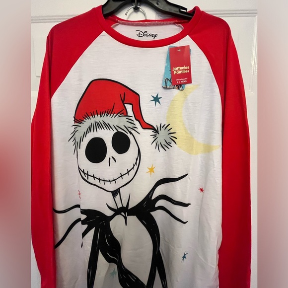 ๐ 3x $25 Clearance NWT Men's Nightmare Before Christmas PJs Lounge Jammies Set - Picture 5 of 8